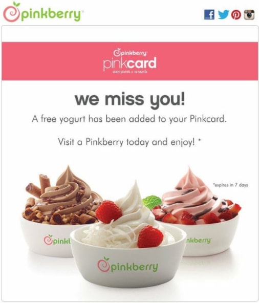 emotional appeal pinkberry
